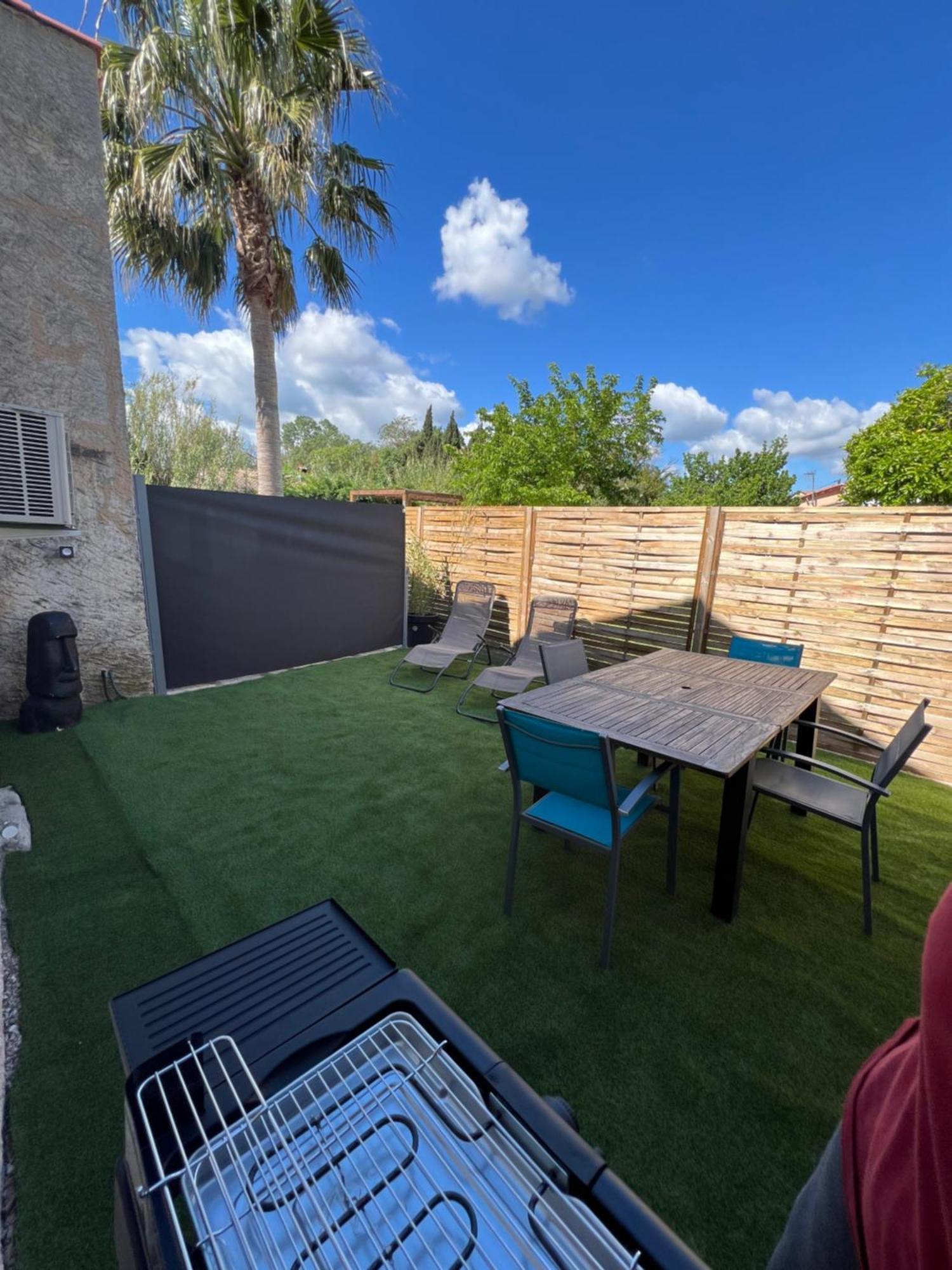 Appartement T2 Avec Jardin Puget-sur-Argens Dış mekan fotoğraf